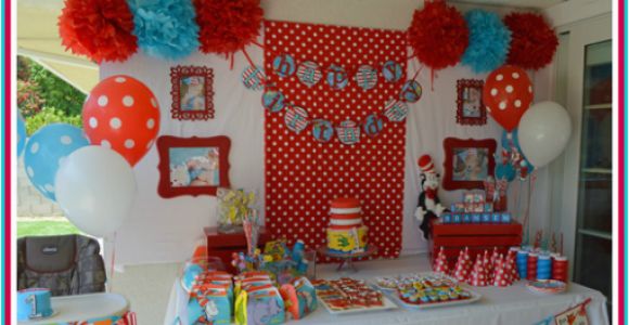 Dr Seuss First Birthday Decorations Dr Seuss 1st Birthday Party Ideas