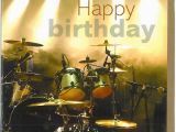 Drummer Birthday Cards Drums Birthday Card