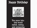 Drunk Birthday Cards Happy Birthday In the Drunk Tank Greeting Card Zazzle