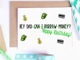 E Birthday Cards for Dad Dad Birthday Card Dad Bday Card Funny Birthday Card Card