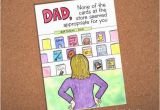 E Birthday Cards for Dad Dad Birthday Card Funny Card for Dad Hand Drawn Card for