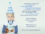 E Invite for First Birthday First Birthday Invitation Wording with Baptism and First