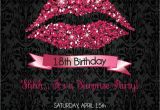 Eighteenth Birthday Invitations 18th Birthday Invitation 18th Birthday Party Invitation Hot