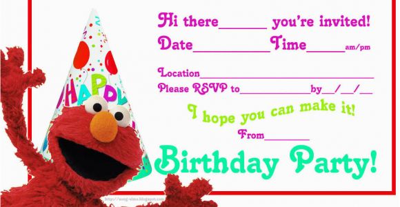 Elmo Photo Birthday Invitations Elmo 39 S song