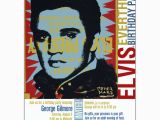 Elvis Presley Birthday Invitations Elvis Everything Birthday Party Invitations Paperstyle