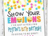 Emoticons Birthday Invitations Emoji Invite Emoji Invite Emoji Invitation Emoji
