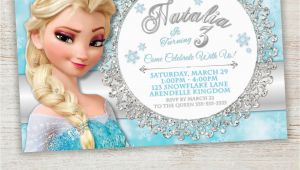 Evite Frozen Birthday Invitations Frozen Birthday Invitation Frozen Birthday Party Frozen