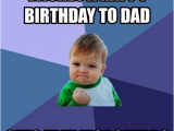 Father Birthday Meme Wishes A Happy Birthday to Dad