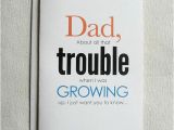 Father to Be Birthday Card Father Birthday Card Funny Dad About All that Trouble