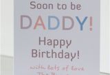 Father to Be Birthday Card soon to Be Daddy Birthday Card From the Bump Birthday Card