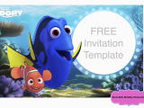 Finding Nemo Birthday Invitation Template Finding Dory Invitations Ideas Drevio Invitations Design