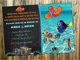 Finding Nemo Birthday Invitation Template Free Printable Finding Dory Invitations Ideas Free