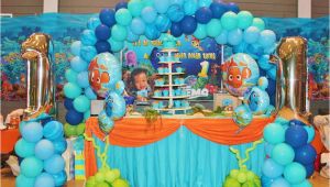 Finding Nemo Decorations for Birthdays Finding Nemo theme Birthday Party Ideas Photo 1 Of 20