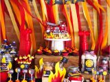 Firefighter Birthday Decorations Kara 39 S Party Ideas Fireman Birthday Party Kara 39 S Party Ideas