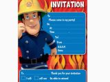 Fireman Sam Birthday Invitations Fireman Sam Party Invitations Fireman Sam From All You