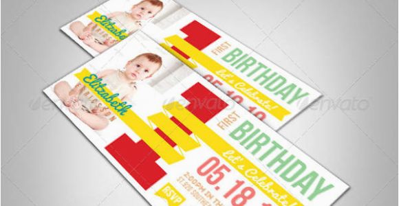 First Birthday Invitation Email Birthday Invitation format Templates Free Premium