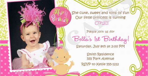 First Year Birthday Invitation Quotes Quotes for 1st Birthday Invitations Quotesgram