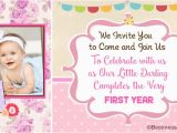 First Year Birthday Invitation Wordings Unique Cute 1st Birthday Invitation Wording Ideas for Kids