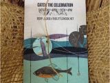 Fish themed Birthday Party Invitations A Boy S Vintage Fishing themed Birthday Party Spaceships