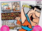 Flintstones Birthday Invitations the Flintstones Birthday Invitations Cave Man Invitations