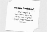 Formal Happy Birthday Wishes Quotes Following Protocol formal Birthday Wishes