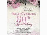 Free 80th Birthday Invitations Templates 80th Birthday Party Invitations Party Invitations Templates