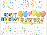 Free Animated Birthday Cards for Kids Happy Birthday Facebook Animated Birthday Card