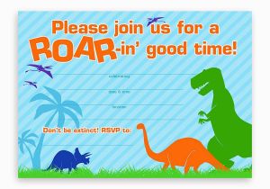 Free Dinosaur Birthday Party Invitation Template 17 Dinosaur Birthday Invitations How to Sample Templates