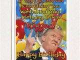 Free Donald Trump Birthday Card Donald Trump Funny Birthday Card Trump Birthday Card Trump
