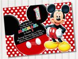 Free Mickey Mouse Birthday Invitations Mickey Mouse Invitation Template Free Joy Studio Design
