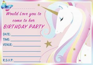 Free Printable Birthday Invites for Kids Free Birthday Party Invites for Kids Bagvania Free