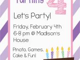 Free Printable Birthday Party Invitation Templates Free Printable Birthday Invitation Templates