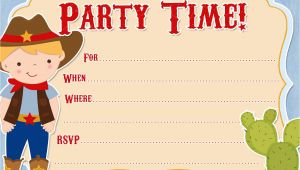 Free Printable Cowboy Birthday Invitations 11 Beautiful and Unique Looking Western Birthday