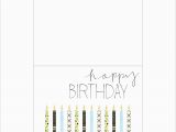 Free Printable Foldable Birthday Cards 7 Best Images Of Printable Foldable Birthday Cards to