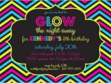Free Printable Glow In the Dark Birthday Party Invitations 8 Best Images Of Glow Party Invitations Printable Glow