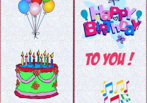 Free Printable Kid Birthday Cards Free Printable Happy Birthday Cards Images and Pictures