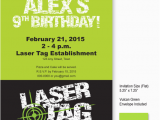 Free Printable Laser Tag Birthday Invitations 9 Best Images Of Laser Tag Invitations Free Printable