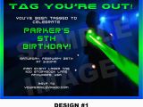 Free Printable Laser Tag Birthday Invitations Laser Tag Invitation Laser Tag Invite Party Printable