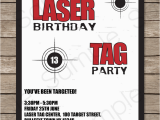 Free Printable Laser Tag Birthday Invitations Laser Tag Party Invitations Birthday Party