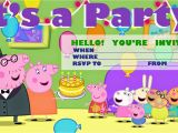 Free Printable Peppa Pig Birthday Invitations Invitations for Sleepover Party