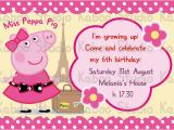 Free Printable Peppa Pig Birthday Invitations Peppa Pig Invitations Templates