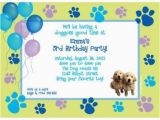 Free Printable Puppy Birthday Invitations Puppy Party Personalized Invitation Each wholesale