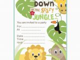 Free Printable Safari Birthday Invitations Jungle theme Birthday Invitations Free Printable Best