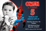 Free Printable Spiderman Birthday Party Invitations Spiderman Invitation Printable Free