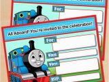 Free Printable Thomas the Train Birthday Invitations 9 Train Birthday Invitations for Kid Free Printable