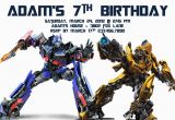 Free Printable Transformer Birthday Invitations Transformer Birthday Invitations Bagvania Free Printable