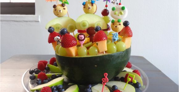 Fruit Decoration for Birthday Fruit Birthday Cake Working Mom 39 S Edible Art