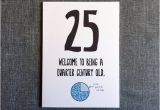 Funny 25th Birthday Cards Funny 25th Birthday Card 25th Birthday Card by