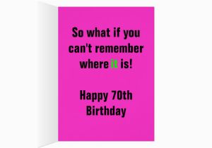 Funny 70th Birthday Cards Female Funny 70th Birthday Card for Women Zazzle