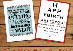 Funny Birthday Card Idea Items Similar to Printable Birthday Cards Funny Birthday